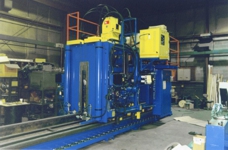 Cecil Peck LLC. Tram-Rail I Beam Welder Opposite Side Photo