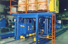Cecil Peck LLC. Tram-Rail I Beam Welder end View Photo