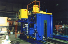 Cecil Peck LLC. Tram-Rail I Beam Welder Operator Side Photo